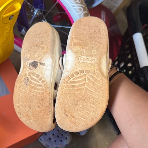 CROCS Kids Yellow Boots and Multicolor Clogs - Picture 5 of 8